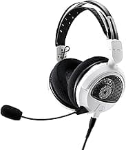 Audio-Technica ATH-GDL3WH Open-Back Gaming Headset, White