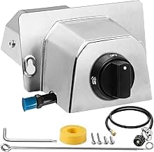 Pizza Oven Accessories, Gas Burner Rttachment for Karu 12 and Karu 12G Outdoors Pizza Oven Propane Burner,Includes 5FT Propane Hose with Gas Regulator, Pizza Oven Propane Conversion Kit.