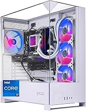 Skytech Gaming Archangel 5 Gaming PC, Intel i7 14700F 2.1GHz, NVIDIA RTX 5060 Ti 16GB, 1TB Gen4 NVMe SSD, 32GB DDR5 RAM 6000, 750W Gold PSU, 360 ARGB AIO, Wi-Fi, Win 11, Desktop