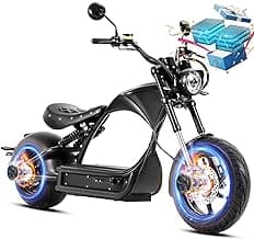 eAhora Electric Motorcycle 4000w/3000w eAhora M1P Series, 50mph/45mph Electric Motorcycle for Adults, 40ah/30ah Battery, Up to 40-55Miles with Dual Suspension and Full Hydyaulic Brakes