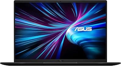 ASUS V16 Gaming Laptop, 16” WUXGA 144Hz Display, Intel Core 7 Processor 240H, NVIDIA GeForce RTX 5060, 16GB Memory, 512GB Storage, Windows 11, Matte Black, V3607VM-ES74
