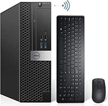 Dell OptiPlex 7040 SFF Desktop Computer PC Intel Quad Core i7-6700 3.20GHz AX200 Built-in WIFI 6 Bluetooth 32GB DDR4 New 1TB NVMe M.2 SSD 2TB HDD HDMI Wireless Keyboard & Mouse Windows11 Pro (Renewed)