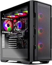 Rampage Desktop PC, Ryzen 7 9700X 3.8 GHz (5.5GHz), AMD RX 9060XT 8GB, 1TB NVMe SSD, 16GB DDR5 RAM 5200, 850W Gold ATX 3 PSU, 360mm ARGB AIO, Wi-Fi, Win 11