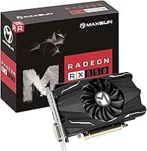 AMD Radeon RX 550 4GB GDDR5 ITX Computer PC Gaming Video Graphics Card GPU 128-Bit DirectX 12 PCI Express X16 3.0 DVI-D Dual Link, HDMI, DisplayPort