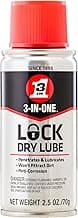 3-IN-ONE Lock Dry Lube, 2.5 OZ