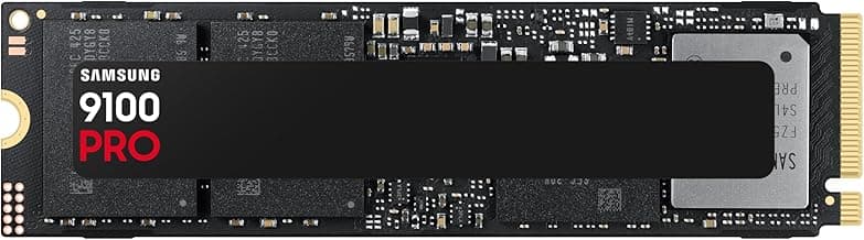 Samsung SSD 9100 PRO 1TB, PCIe 5.0x4 M.2 2280, Seq. Read Speeds Up to 14,700MB/s, Best for AI Computing, Gaming, and Heavy Duty Workstations (MZ VAP1T0B/AM)
