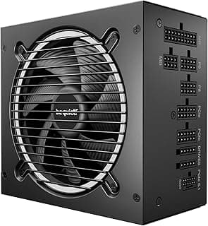 be quiet! Pure Power 13 M 750W Power Supply, 80 Plus® Gold Certification, ATX 3.1 PSU, Support for PCIe 5.1 GPUs, semi-Passive 120mm be quiet! Fan, LLC Technology, Single Rail, for Overclocked GPUs