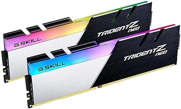 G.SKILL Trident Z Neo Series DDR4 RAM (XMP) 32GB (2x16GB) 3600MT/s CL16-19-19-39 1.35V Intel AMD Desktop Computer Memory U-DIMM (F4-3600C16D-32GTZNC)