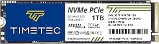 Timetec 1TB SSD NVMe PCIe Gen3x4 8Gb/s M.2 2280 3D NAND High Performance SLC Cache Read/Write Speed Up to 2,000/1,600 MB/s Internal Solid State Drive for PC Laptop and Desktop (1TB)