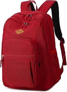 Classical Basic Travel Backpack For School Water Resistant Bookbag