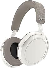 Sennheiser Momentum 4 Wireless Noise Cancelling Headphones - Bluetooth Headset for Crystal-Clear Calls with Adaptive Noise Cancellation, Over-Ear Headphones, 60h Battery Life, Folding Design, White