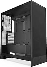 NZXT H7 Flow 2024 - Mid-Tower ATX Airflow Case - Includes Pre-Installed 3 x 120mm Fans - Supports Bottom Fans for Dedicated GPU Cooling - Cable Management - Black