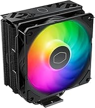 Cooler Master Hyper 212 PRO ARGB CPU Air Cooler – 120mm High Performance PWM Fan, 4 Copper Heat Pipes, Sleek Design Top Cover, Low Noise & Easy Installation, AMD AM5/AM4 & Intel LGA 1851/1700