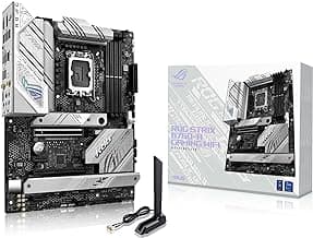 ASUS ROG Strix B760-A Gaming WiFi ATX Motherboard - Intel B760, DDR5, PCIe 5.0, WiFi 6E, Aura Sync RGB