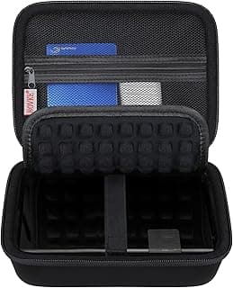 Hard Drive Case for Seagate Expansion WD Elements My Book Desktop External Hard Drive HDD 6TB 8TB 10TB 12TB 14TB 16TB 18TB 22TB 24TB 26TB 28TB, 3.5 Inch Portable Desktop HDD Case, Black+Black