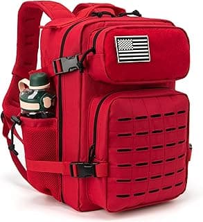 25L/45L Military Tactical Backpack For Men Molle Daypack 3 Day Bug Out Bag Hiking Rucksack With Bottle Holder