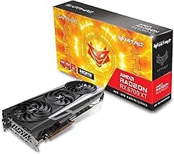 Sapphire Technology Nitro+ AMD Radeon RX 6700 XT Gaming Graphics Card with 12GB GDDR6, AMD RDNA 2 (11306-01-20G) (Renewed)