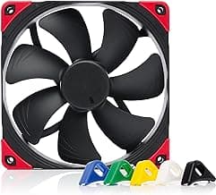 Noctua NF-A14 PWM chromax.Black.swap, Premium Quiet Fan, 4-Pin (140mm, Black)