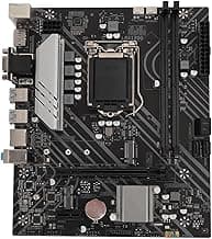 Z490 Gaming Plus Motherboard, LGA 1200 225x190mm ATX Motherboard for 10th, 11th Gen CPU, M.2 Interface, DP, HDMI, VGA, for DIY Computer