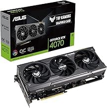 TUF Gaming NVIDIA GeForce RTX™ 4070 OC Edition Gaming Graphics Card (PCIe 4.0, 12GB GDDR6X, HDMI 2.1, DisplayPort 1.4a)
