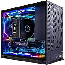 KOTIN Prebuilt Gaming PC Desktop Computer, Core 14400F, GeForce RTX 5060 8GB, 16GB DDR5 6000MHz, 1TB PCIe 4.0 SSD, WiFi 6, Windows 11 Home, ARGB Gaming Desktop Tower for Gaming Home Office D32B