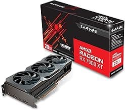 21323-01-20G AMD Radeon RX 7900 XT Gaming Graphics Card with 20GB GDDR6, AMD RDNA 3, Black