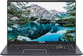 ASUS Lightweight 15.5" Full HD Laptop, Windows 11 Home OS, Intel Celeron Processor Up to 2.76GHz, 4GB LPDDR4, 128GB SSD, Backlit Keyboard, Star Black (Renewed)