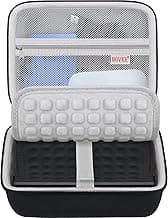 Hard Drive Case for WD Elements My Book Seagate Expansion Desktop External Hard Drive HDD 6TB 8TB 10TB 12TB 14TB 16TB 18TB 22TB 24TB 26TB 28TB, 3.5 Inch Portable Desktop HDD Carrying Case, Black