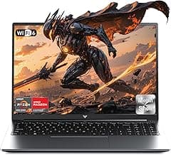 2026 New Gaming Laptop, 16.0inch Laptop Computer with AMD Ryzen 7 7735HS(8C/16T, Up to 4.7GHz), 16GB RAM 512GB NVMe SSD Windows 11 Laptop, Radeon RX Vega 8 Graphics,WiFi 6, Backlit KB