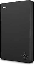 Portable Drive, 2TB, External Hard Drive, Dark Grey, for PC Laptop and Mac, 2 Year Rescue Services, Amazon Exclusive (STGX2000400)