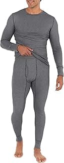 mens Recycled Waffle Thermal Underwear Set (Top and Bottom)