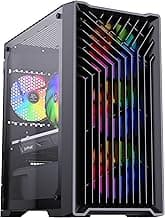 Gaming Desktop PC Computer, Intel Core i7 3.6 GHz up to 4.0 GHz,AMD Radeon RX 580 8G GDDR5,16GB RAM,1TB NVME SSD, Windows 11 Pro, WiFi, Bluetooth 5.0, VR Ready,RGB Fans x4