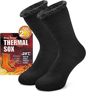 Winter Warm Thermal Socks for Men Women Extra Thick Insulated Heated Crew Boot Socks for Extreme Cold Weather