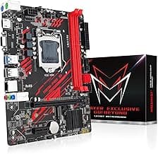 MACHINIST LGA 1150 Gaming Motherboard, H81 Micro ATX Intel 4th Gen for Desktop PC Support 1333/1600MHz DDR3 Dual Channel Max 16GB, i3 i5 i7/Xeon E3 V3 Processor, NVME M.2, SATA 3.0, H81M-PRO