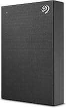 Backup Plus Portable 4TB External Hard Drive HDD – Black USB 3.0 for PC Laptop and Mac, 1 Year Myliocreate, 2 Months Adobe CC Photography, 2-year Rescue Service (STHP4000400)