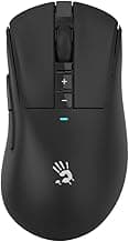 Bloody R73 Ultra Wireless Gaming Mouse 20000 CPI Optical Sensor 1ms Low Latency Dual Mode USB and Wireless Black