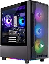 Skytech Shadow Gaming PC Desktop, Ryzen 5 5500 3.6 GHz (4.2GHz Turbo), NVIDIA RTX 3050 6GB, 1TB NVMe SSD, 16GB DDR4 RAM 3200, 650W Gold PSU, Wi-Fi, Win 11