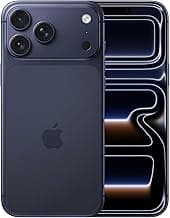 Apple iPhone 17 Pro Max, US Version, 256GB, eSIM, Deep Blue- Unlocked (Renewed) | eSIM| Renewed