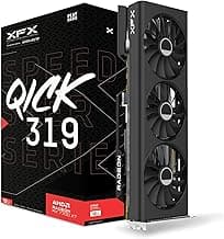 Speedster QICK319 RX 7700 XT Black Gaming Graphics Card 12GB GDDR6 HDMI 3xDP, AMD RDNA 3 RX-77TQICKB9