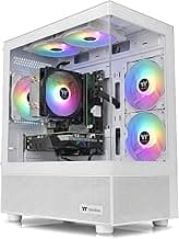 Fast Office & Light Gaming PC, Budget PC Computers Desktop, Intel Core i7 up to 4.0GHz, GTX 1050 Ti 4GB, 16GB RAM, 512GB M.2 SSD, BX3 550W 80PLUS Bronze PSU, WiFi 5, RGB Fan x5, Win11 Home, White